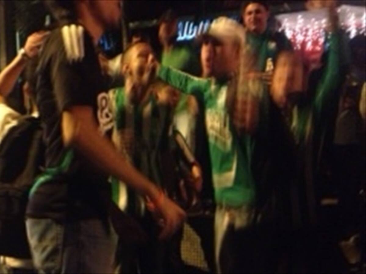 Alegría en Medellín por paso del Nacional a final de la Copa Sudamericana