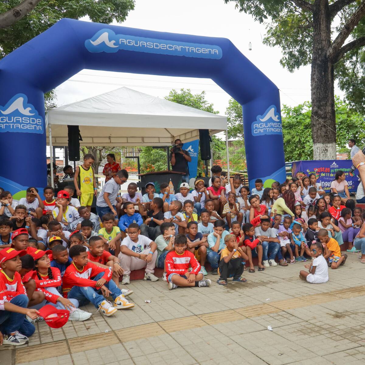 Aguas de Cartagena revive “Ángeles Somos” en ocho barrios de Cartagena