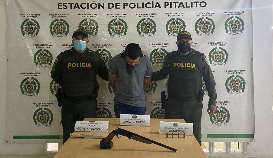 Capturado alias ‘El Zarco’ en Pitalito, Huila. 