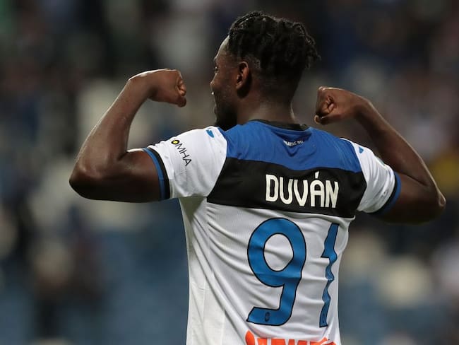 Duván Zapata anota en la goleada del Atalanta en la Serie A italiana
