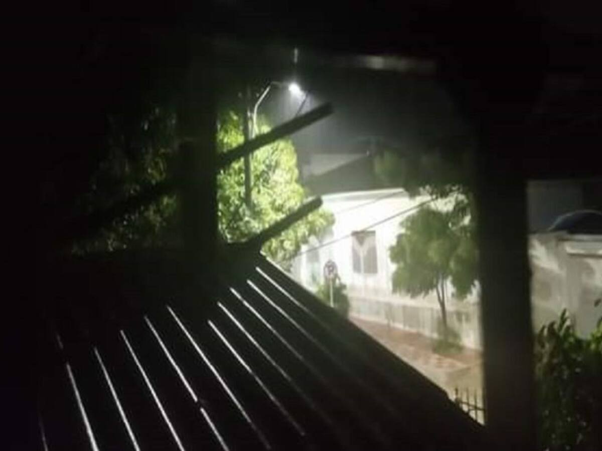 245 familias damnificadas en Polonuevo y dos heridos por fuertes vientos