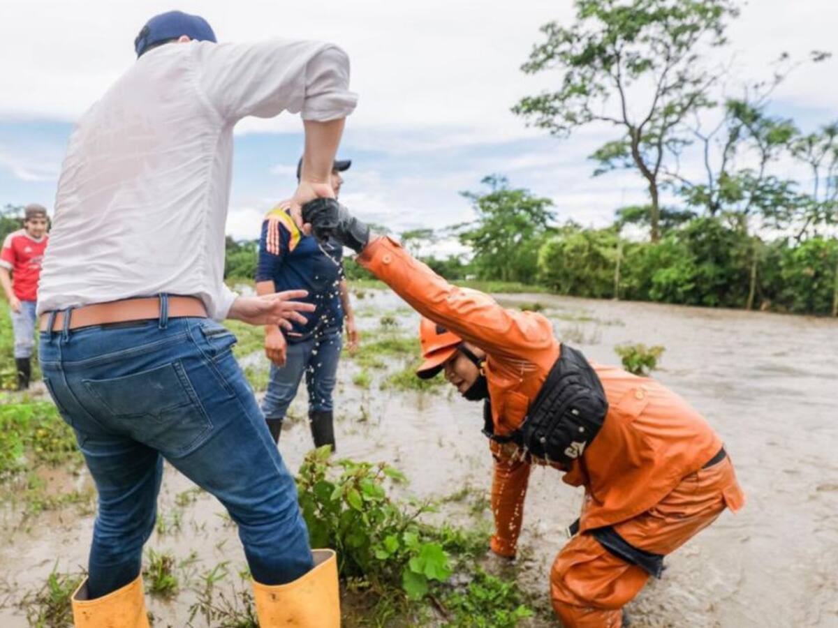 Desbordamiento de dos ríos incomunicó más de 100 familias en Villavicencio