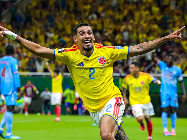 Daniel Muñoz ha marcado dos goles con la Selección Colombia en el mundial 2026. Foto: Cortesía Selección Colombia