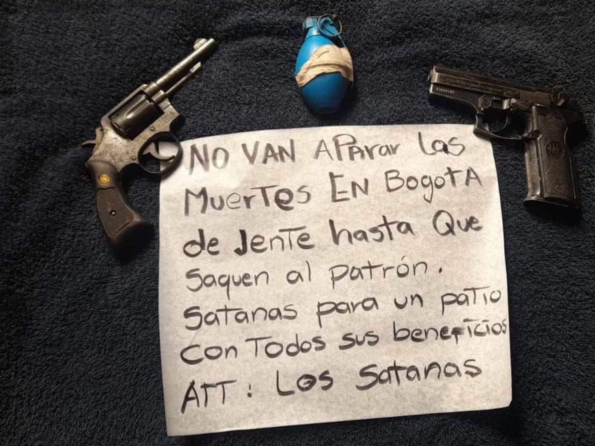 Policía y Distrito anuncian despliegue en Bogotá para contrarrestar amenazas de ‘Satanás’
