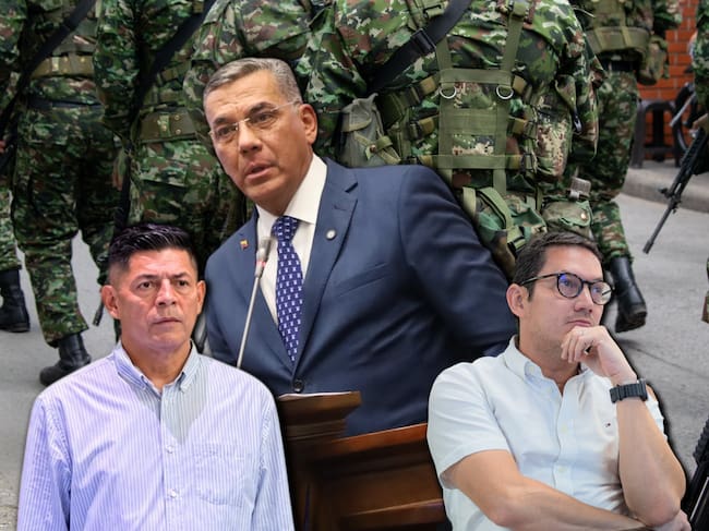 Cuestionan moción de censura al MinDefensa en plena crisis en Santa Marta; responde Pacto Histórico. Fotos: X y Colprensa.