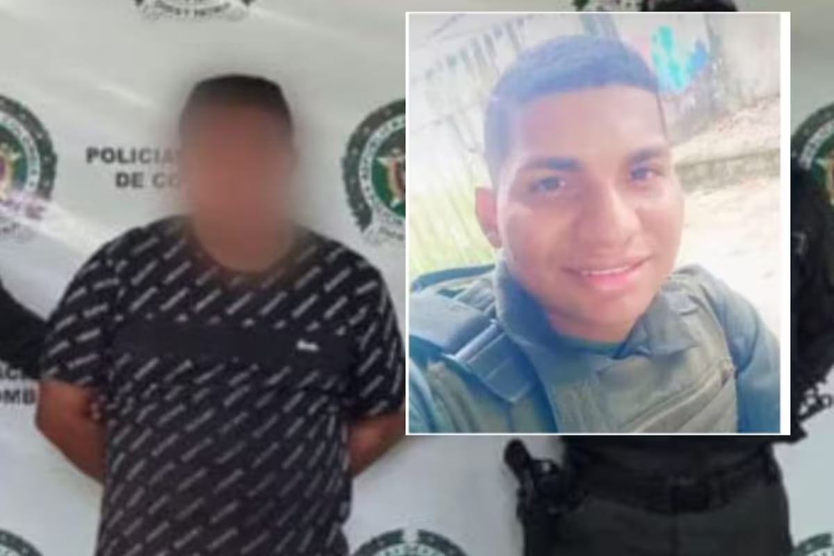 Alias ‘Mauricio’ o ‘Mecánico’, capturado por presunta participación en el secuestro del policía Jarol Luis Ricardo Martínez. // Colprensa