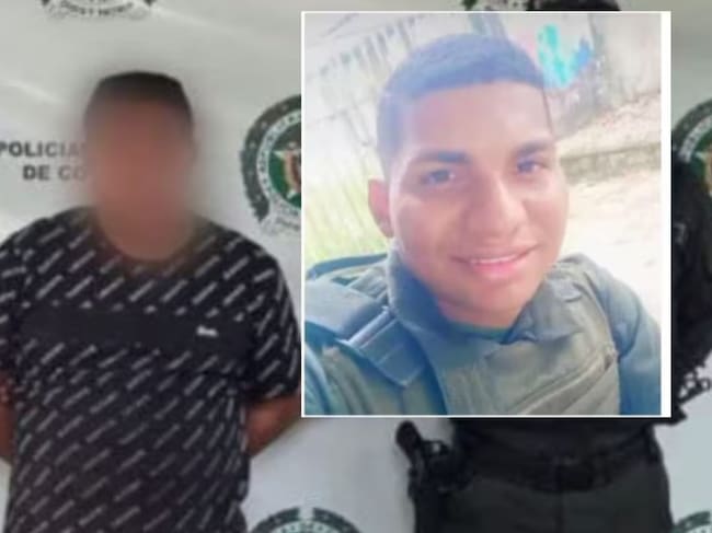 Alias ‘Mauricio’ o ‘Mecánico’, capturado por presunta participación en el secuestro del policía Jarol Luis Ricardo Martínez. // Colprensa