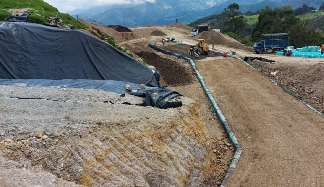 Relleno sanitario en Pamplona