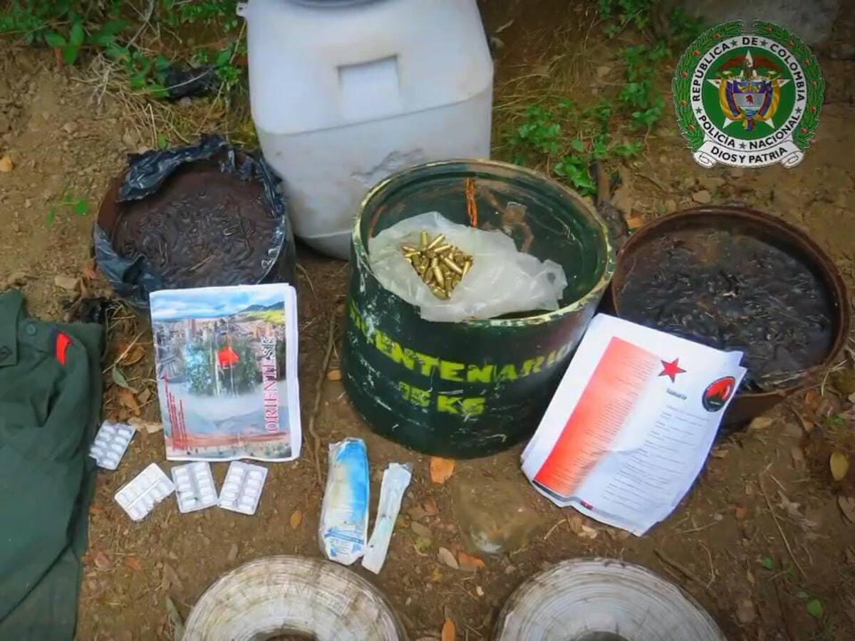 Ejército incauta caleta del ELN con explosivos en zona rural de Güicán, Boyacá