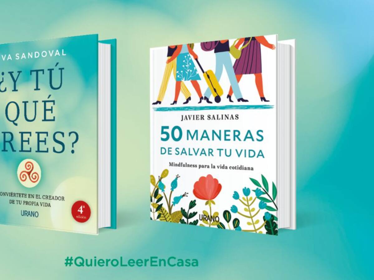#QuieroLeerEnCasa la campaña de Ediciones Urano para estar con sus lectores
