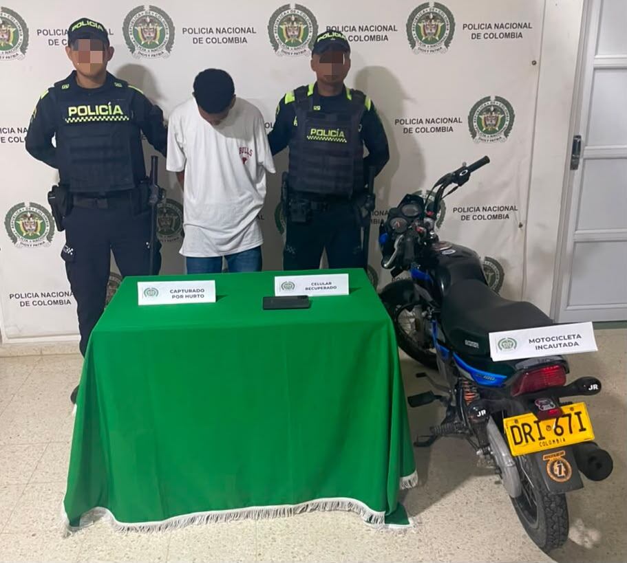 Policía frustró hurto y permitió la captura de un presunto delincuente en el barrio Amberes