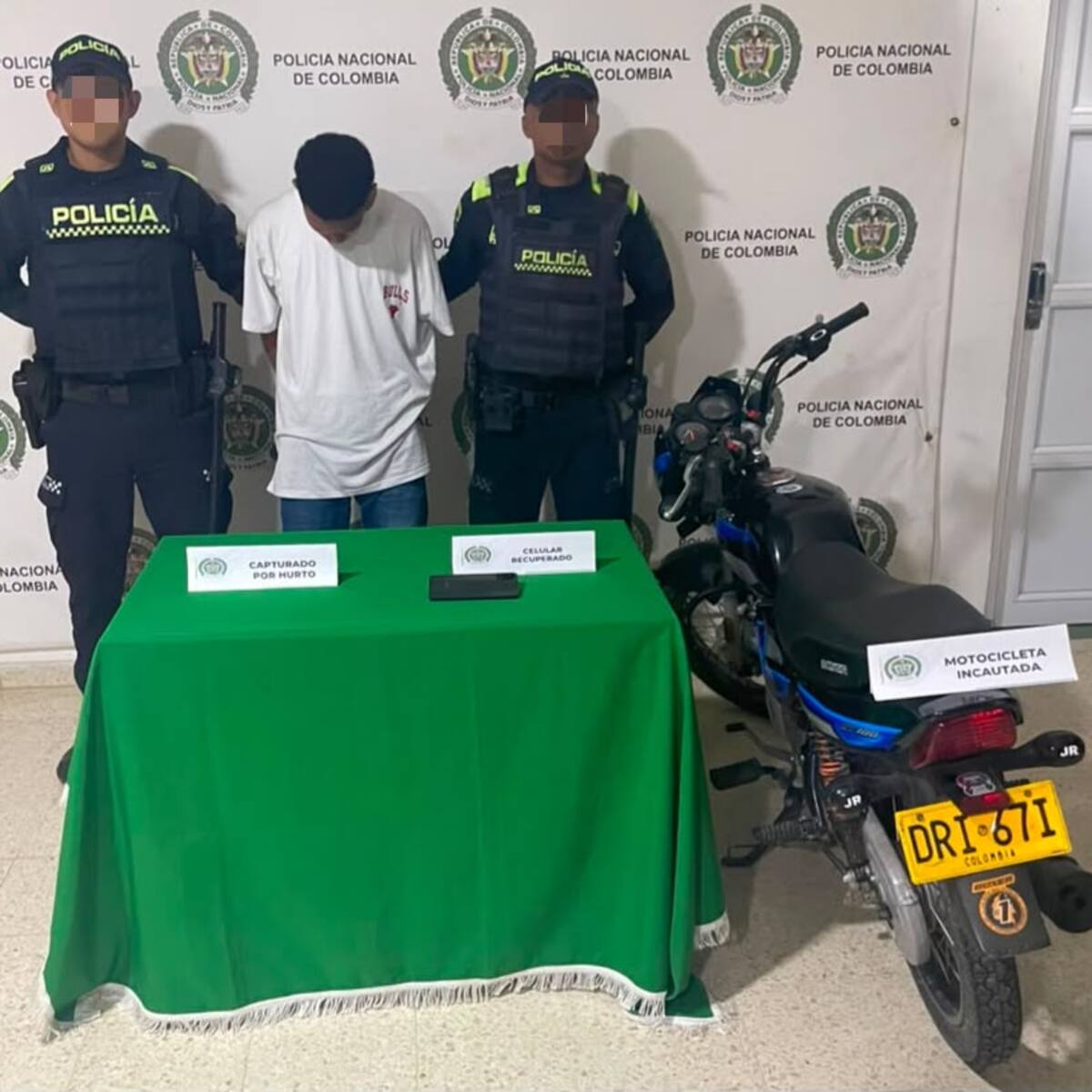 Policía frustró hurto y permitió la captura de un presunto delincuente en el barrio Amberes