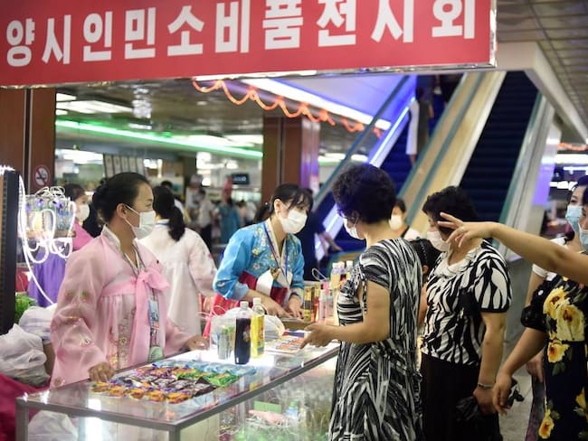 Retorno de la normalidad en Corea del Norte ante la pandemia del COVID-19.             Foto: Getty 