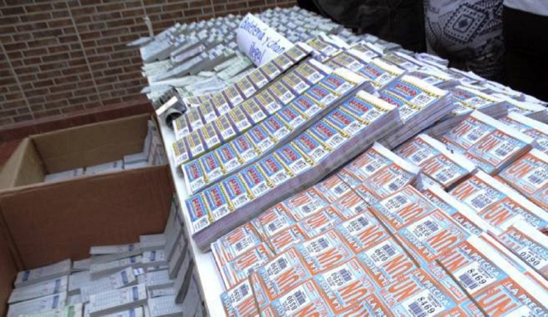 Venta de chance ilegal