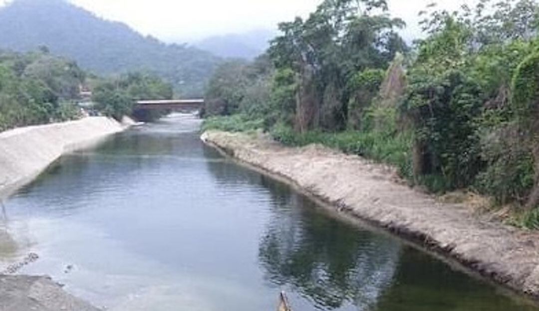 Imagen de referencia . Río Guachaca 