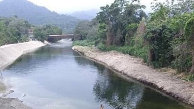 Imagen de referencia . Río Guachaca