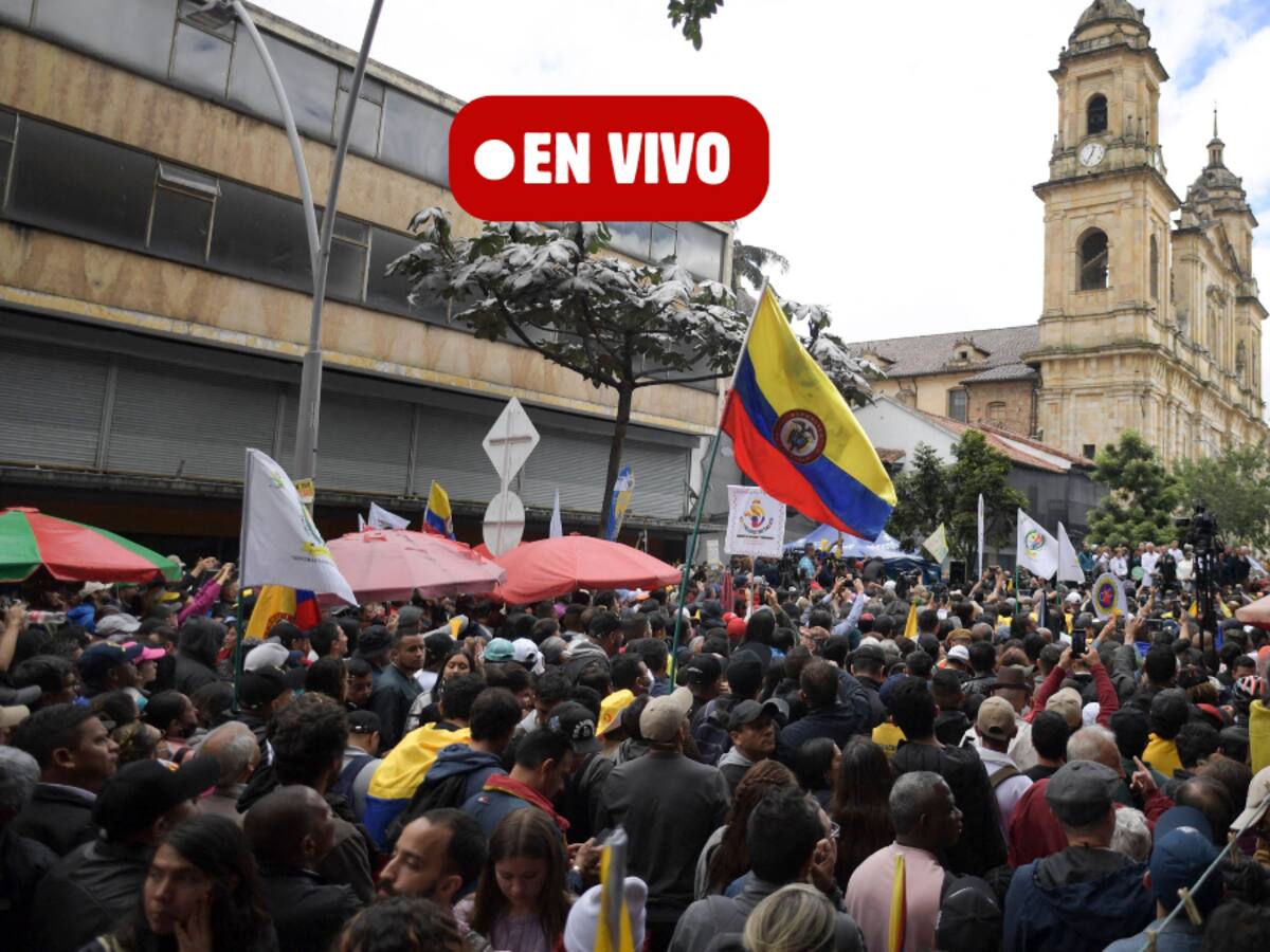 🔴 Marchas HOY 1 de mayo en Bogotá 2024: EN VIVO, puntos de protesta y cierres viales