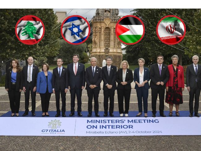 El G7condenó hoy el ataque de Irán a Israel y aseguró que todavía es posible una solución diplomática.