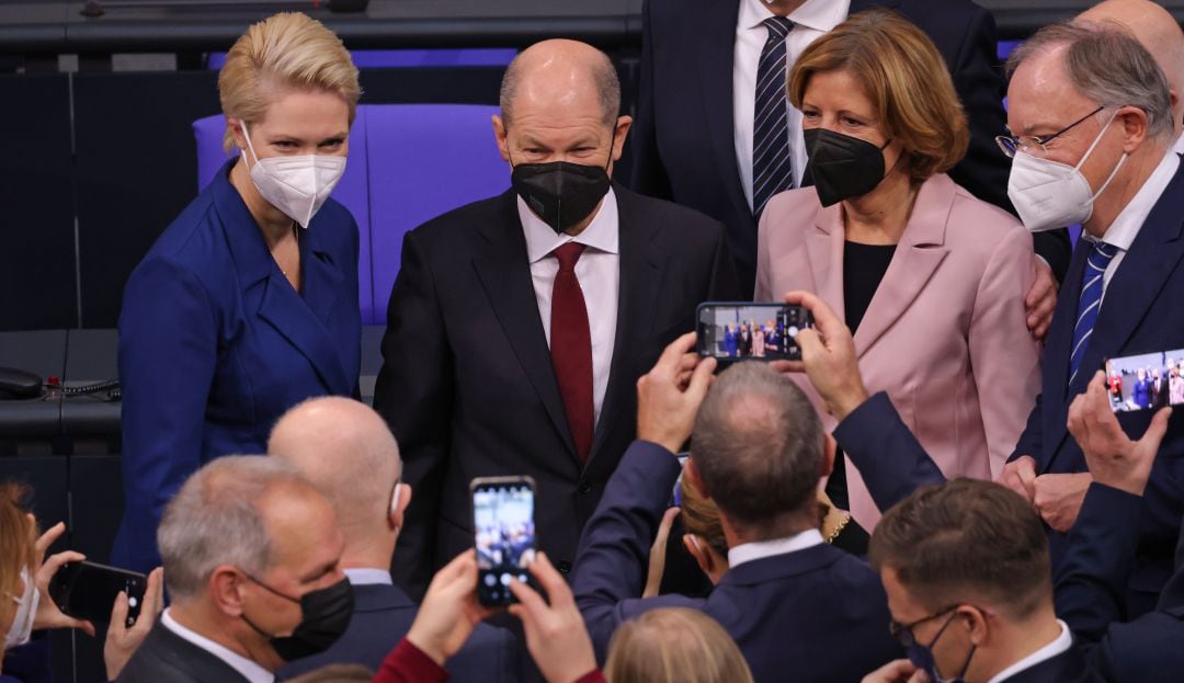 Olaf Scholz nuevo canciller de Alemania.