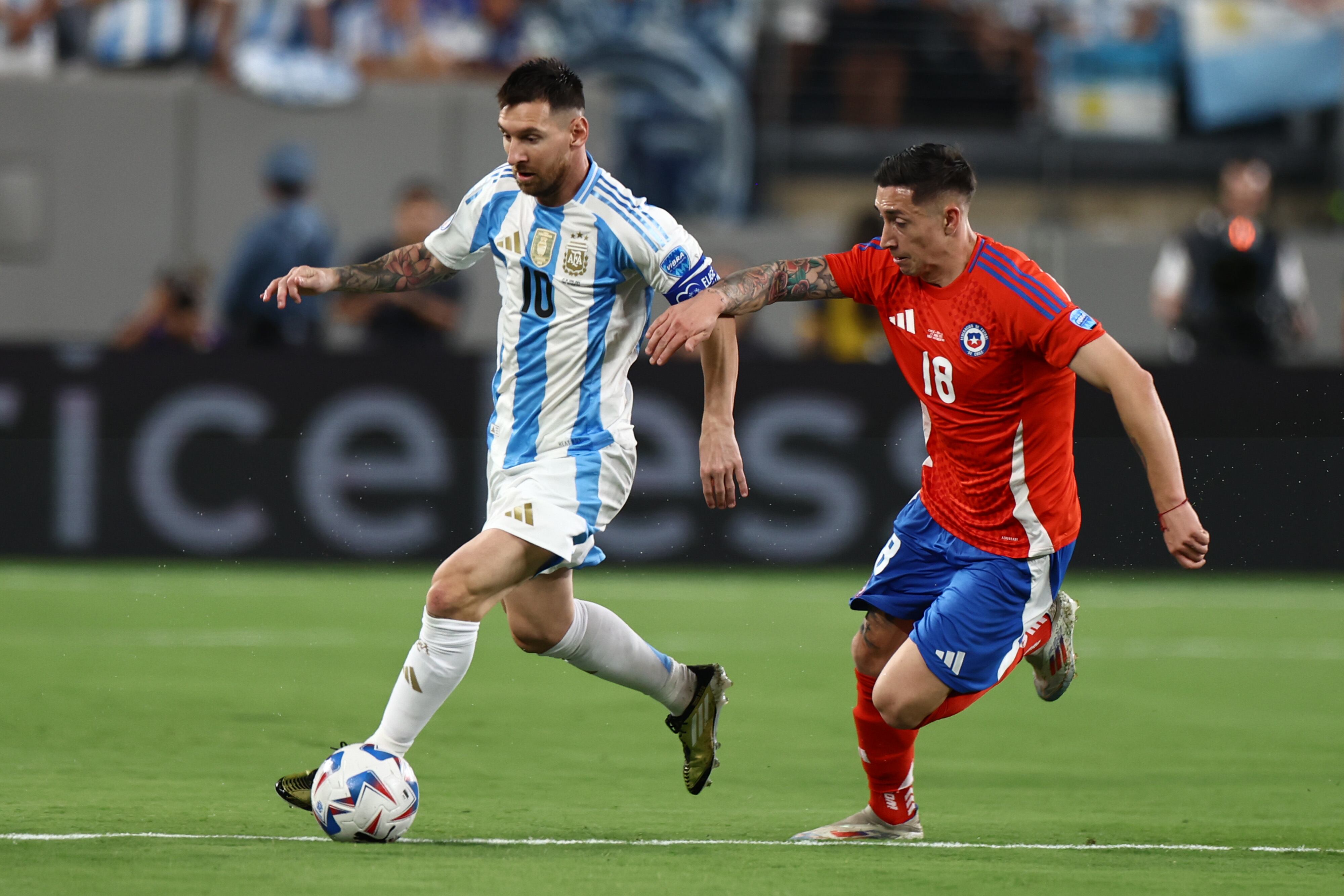 Argentina Vs. Chile / Copa América.  (Photo by Tim Nwachukwu/Getty Images)