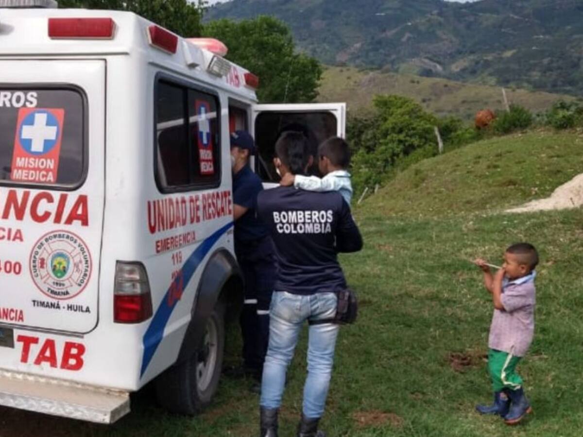 Menores en Timaná Huila al parecer fueron intoxicados