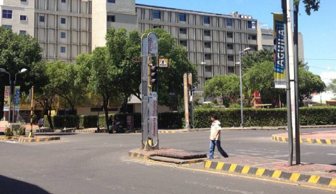 Avenida Cero en Cúcuta. 