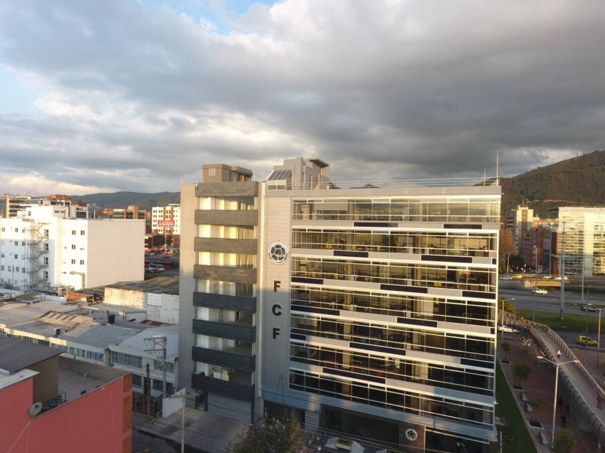 La nueva sede administrativa de la Federación Colombiana de Fútbol.