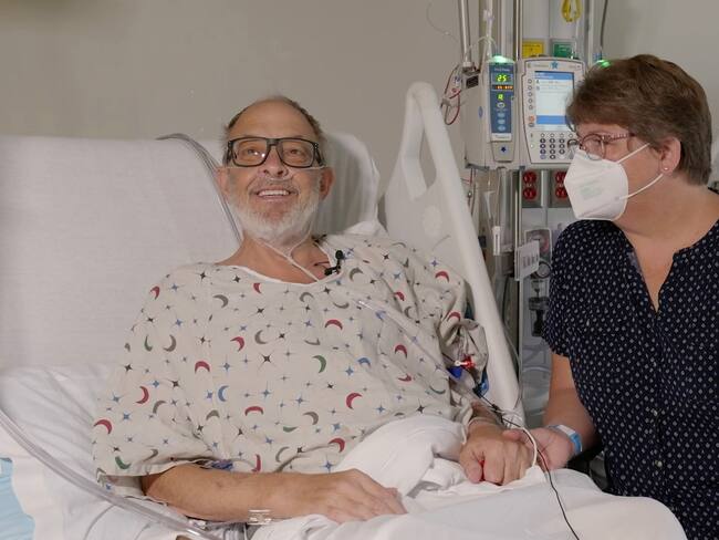 Lawrence Faucette, el paciente de 58 años que recibió el segundo trasplante de corazón de cerdo modificado genéticamente del mundo / Cortesía: Centro Médico de la Universidad de Maryland