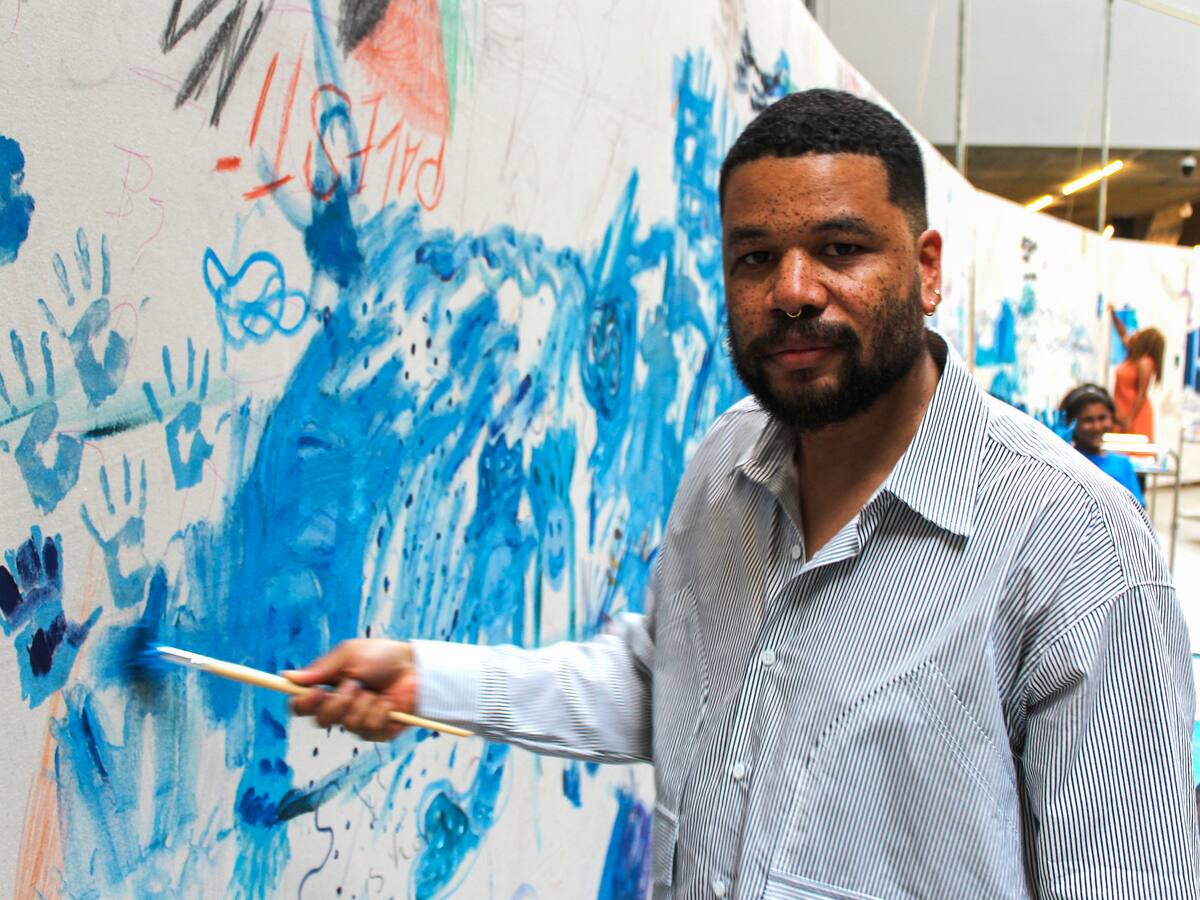 ‘El jardín inundado’: la obra del artista colombiano Óscar Murillo en el Tate de Londres