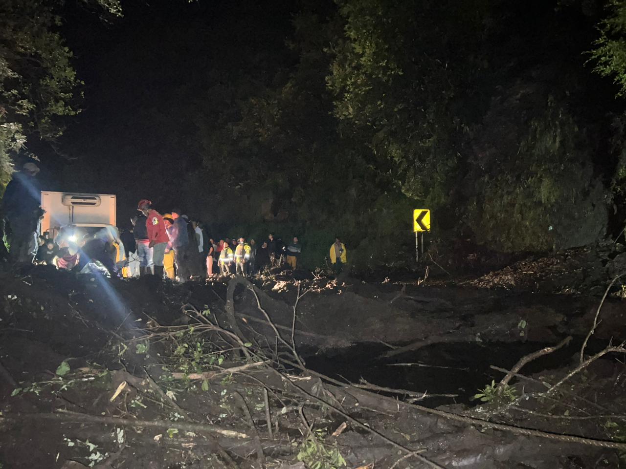 Dos personas murieron luego de las fuertes lluvias registradas en Nariño | Foto: Seccional de Transito y Transporte de Nariño
