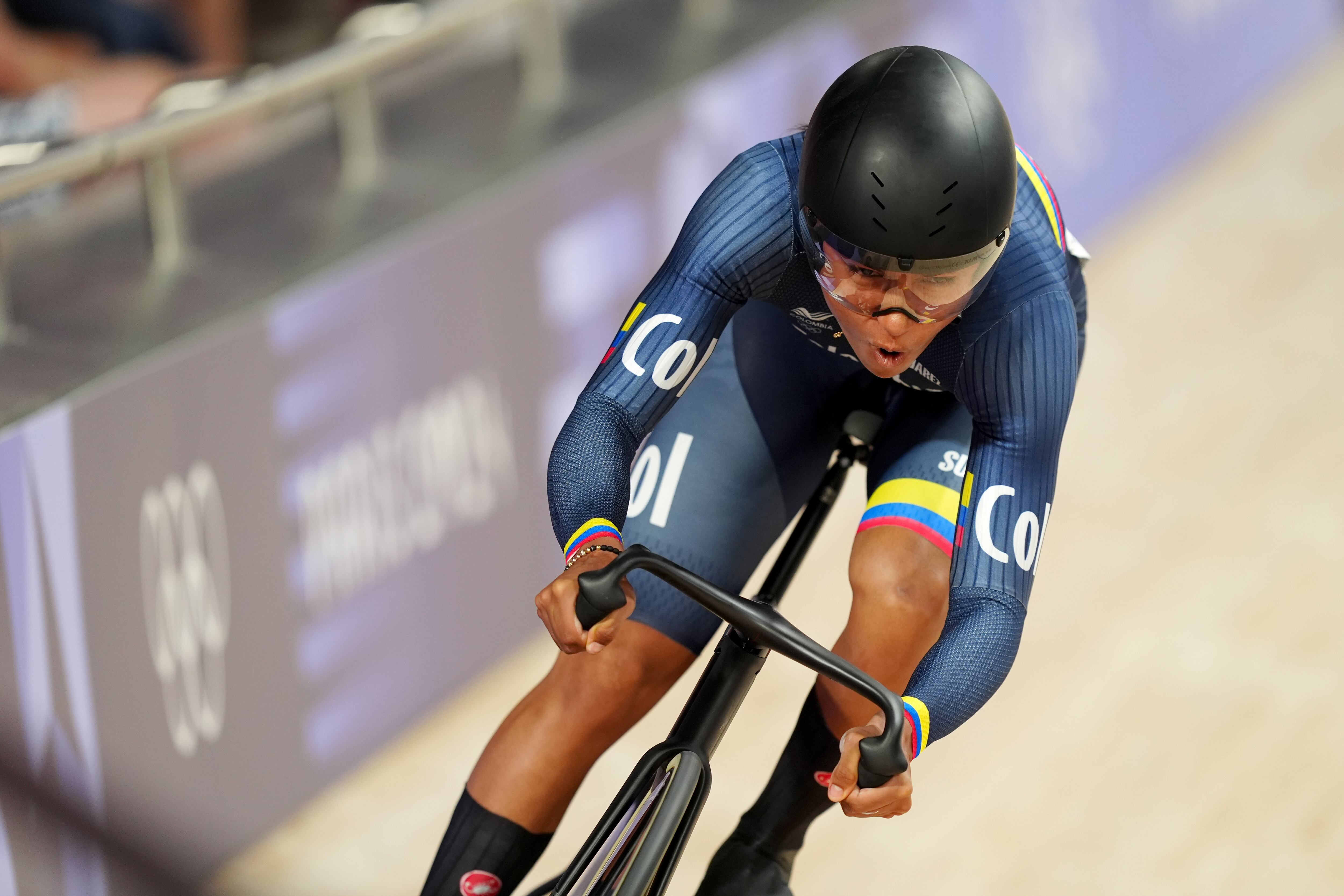 Stefany Cuadrado, campeona mundial juvenil de velocidad en el ciclismo de pista. (Photo by David Davies/PA Images via Getty Images)