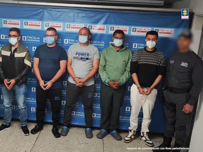 Foto cortesía Fiscalía General de La Nación