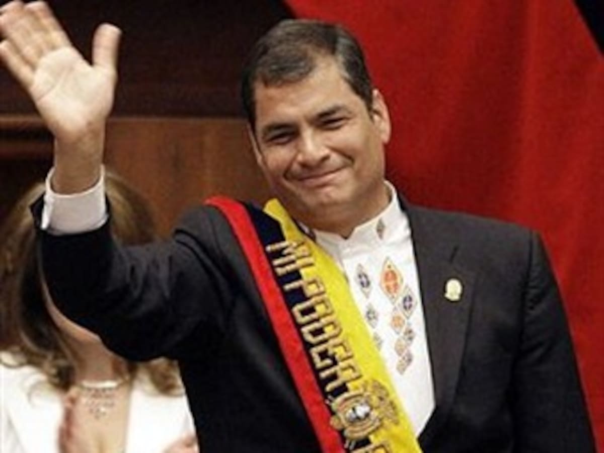 Rafael Correa asume hoy su tercer periodo presidencial en Ecuador