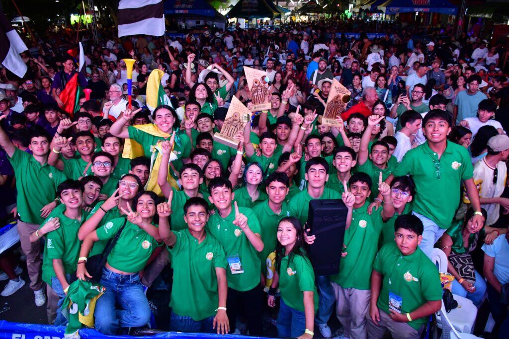 Banda sinfónica juvenil de Caldas campeona en concurso nacional de música inédita en San Pedro, Valle del Cauca. Foto: Gobernación de Caldas.