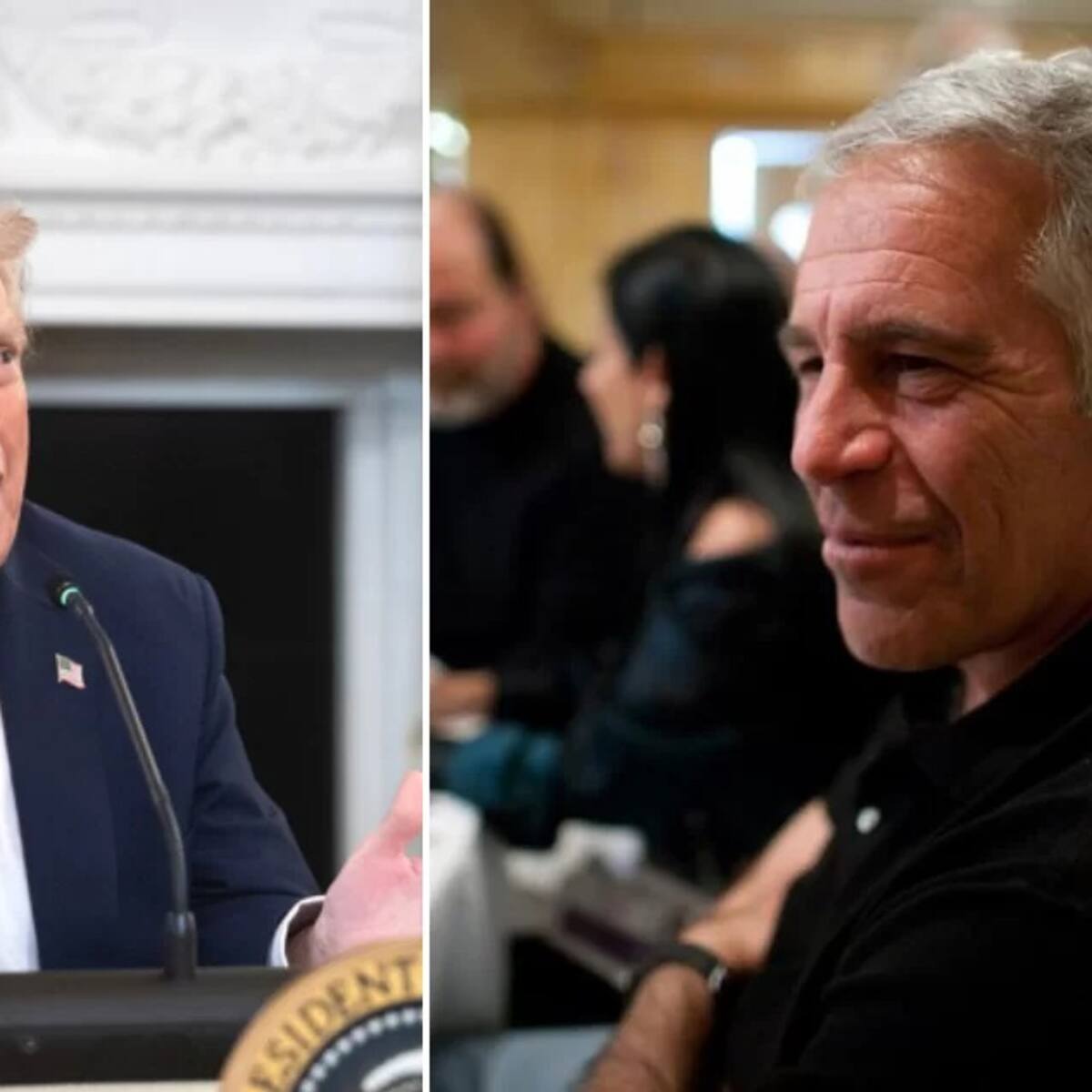 “Trump no tiene que ver en retiro de fotos publicadas en caso Epstein”: según Justicia de EE.UU.