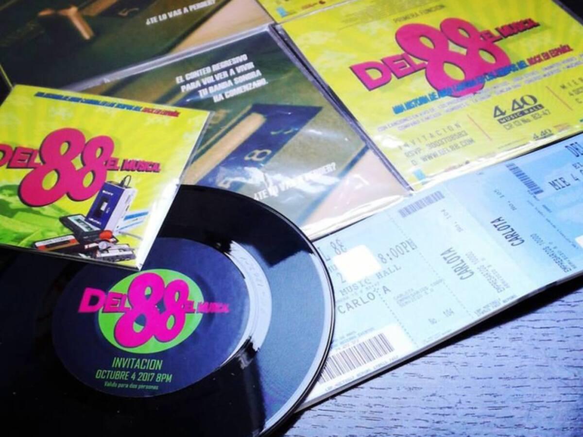 "Del 88" el musical que lo regresará en el tiempo