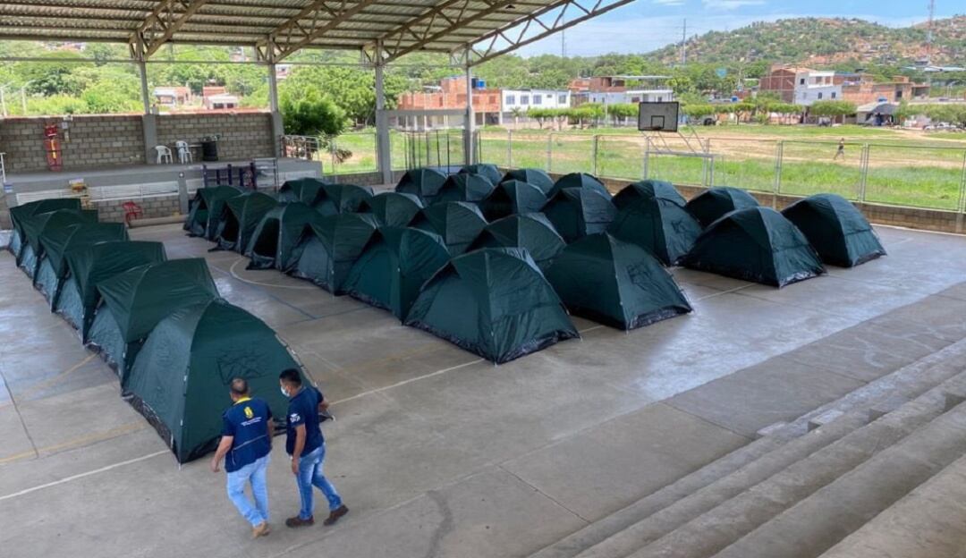 Desplazadosm en Cúcuta