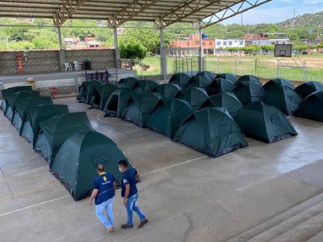 Desplazadosm en Cúcuta