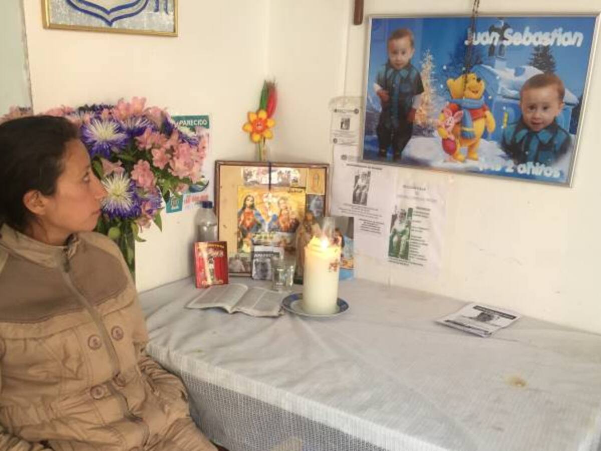 Niño Juan Sebastián cumple un mes desaparecido