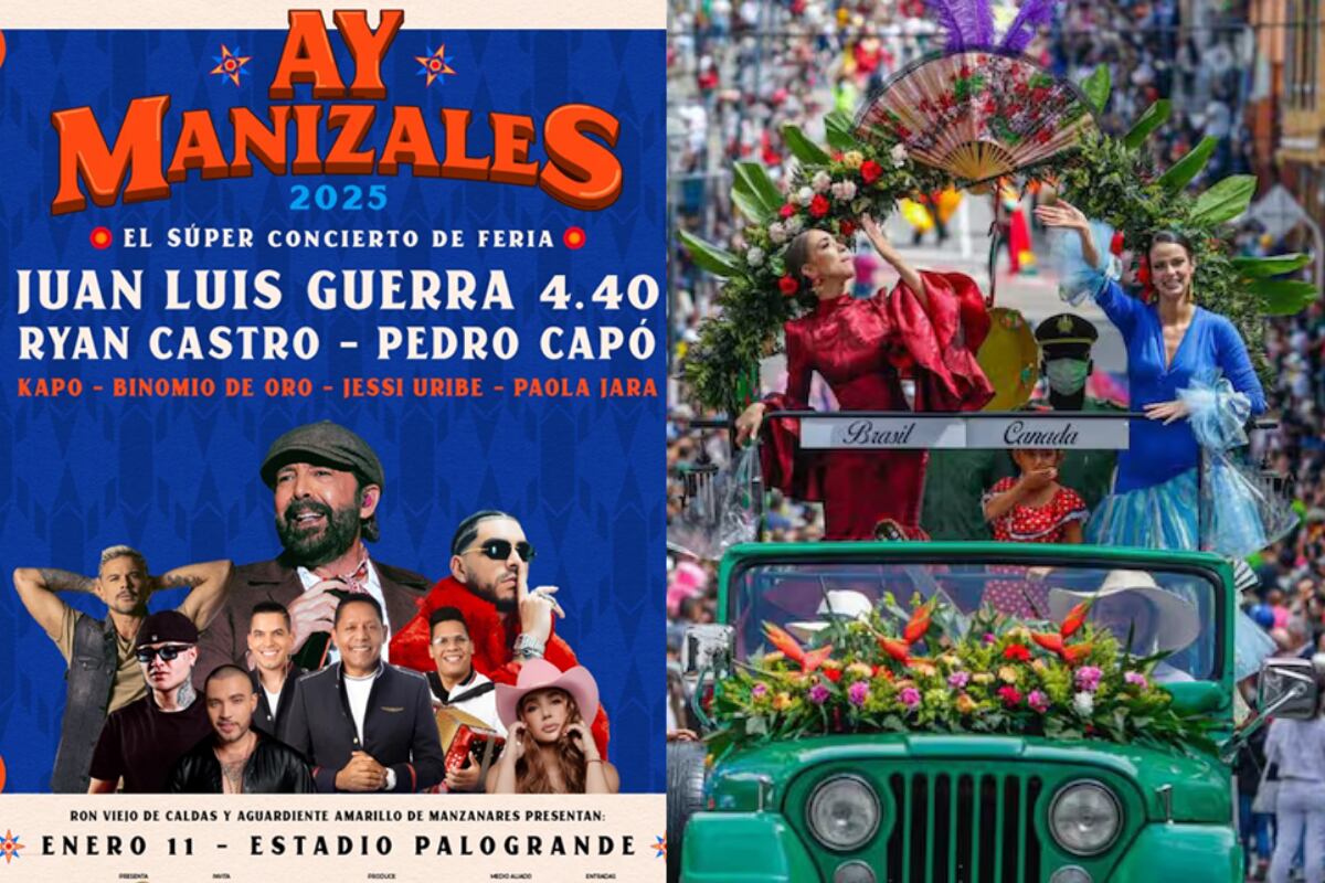 Feria de Manizales - El Gran Concierto - Colprensa y Cortesía