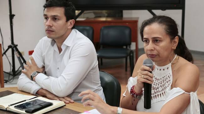 Secretaria de educación Fabiola Cáceres