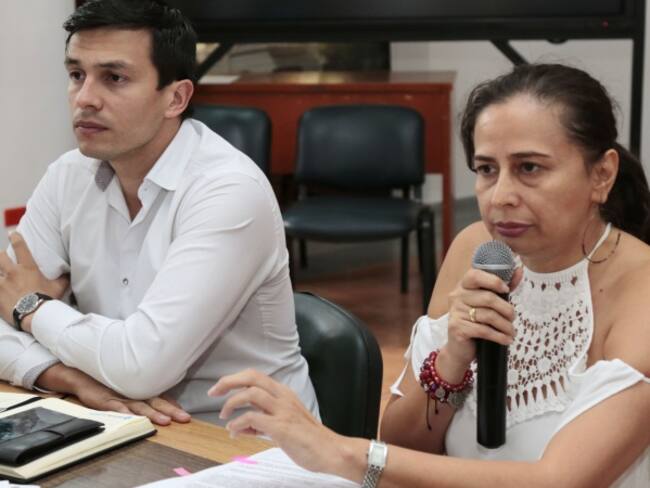 Secretaria de educación Fabiola Cáceres