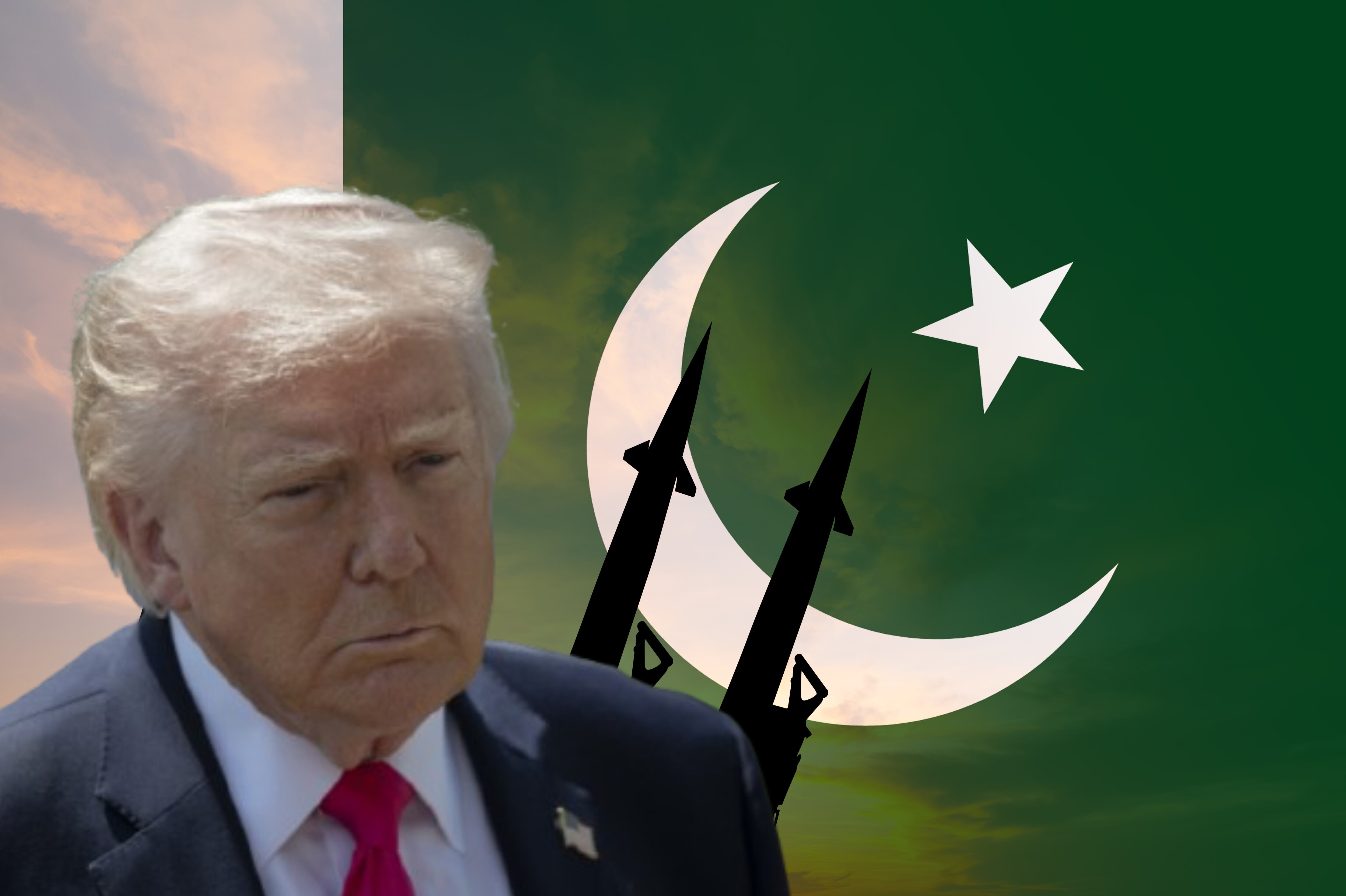 Imagen de referencia. Donald Trump - bandera Pakistán: Getty Images.