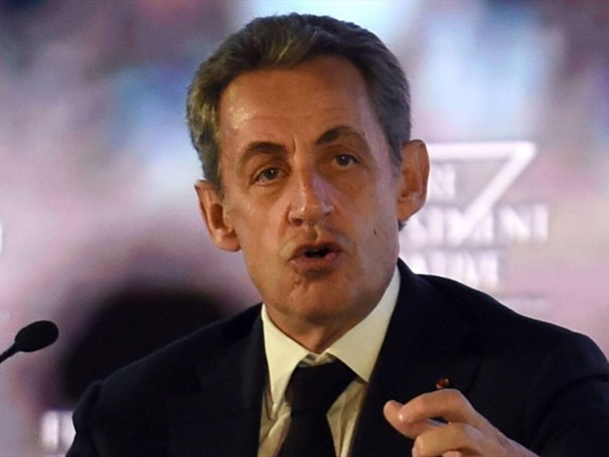 El expresidente Nicolas Sarkozy, detenido en una investigación por financiación ilícita