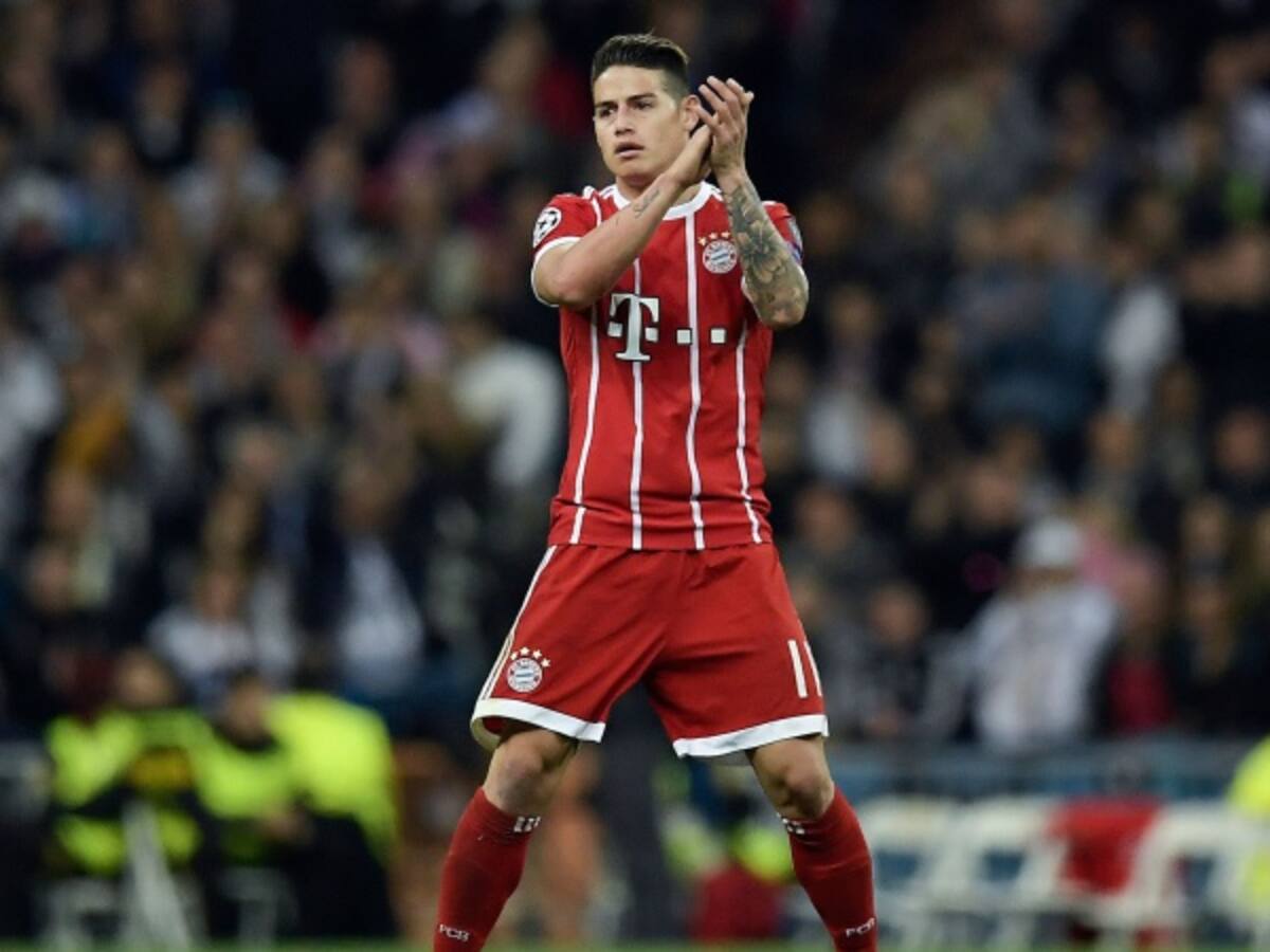 Los aplausos del Santiago Bernabéu para James Rodríguez