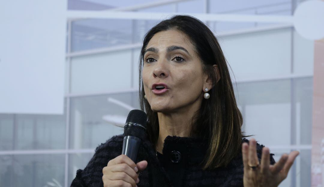 Ángela María Orozco, ministra de Transporte.