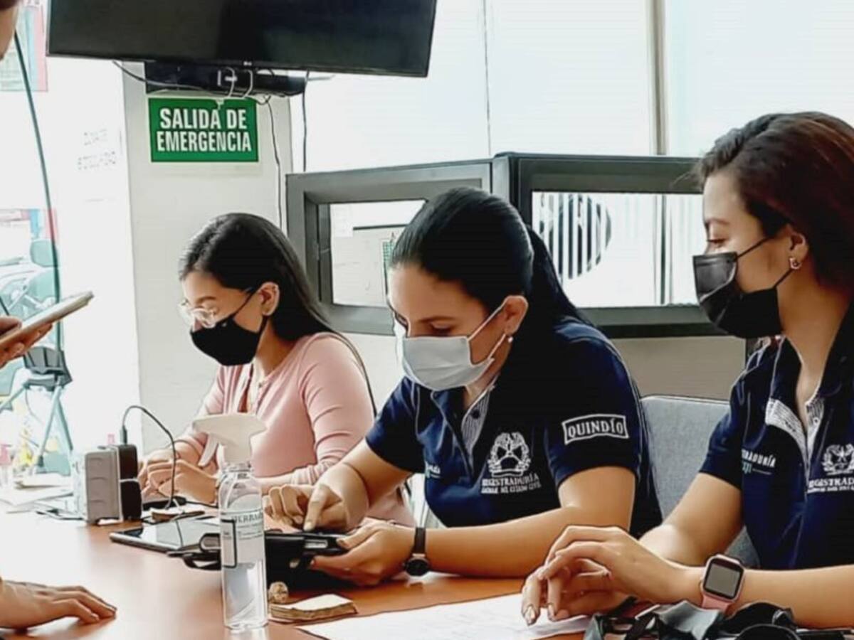 14.933 Personas han inscrito su cédula en la registraduría en el Quindío