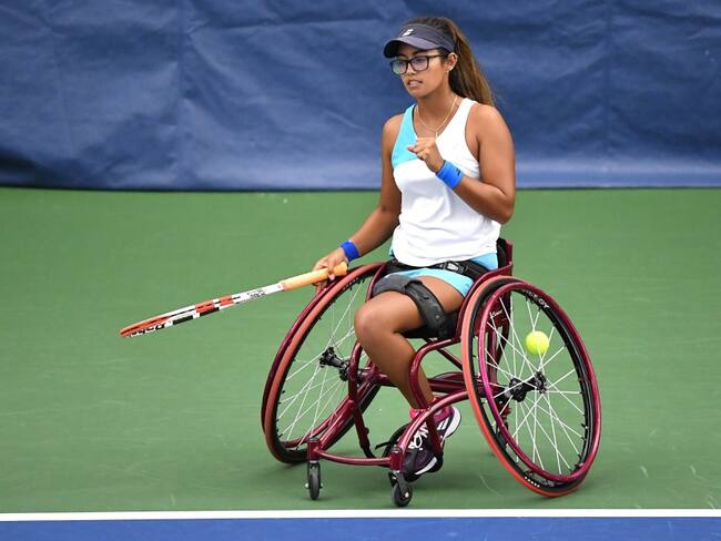 Victoria histórica de Angélica Bernal en el US Open en silla de ruedas