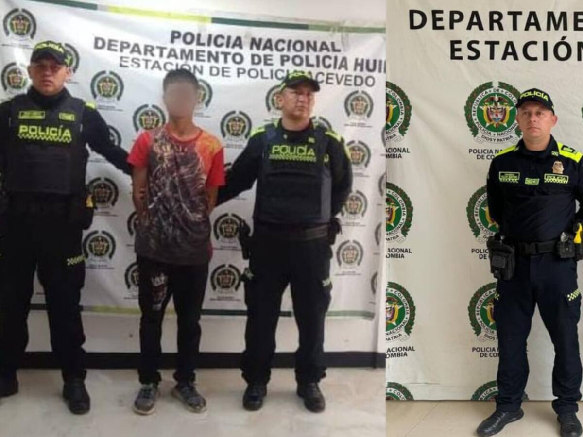 Un hombre y una mujer capturados en hechos aislado por violencia intrafamiliar en el Huila
