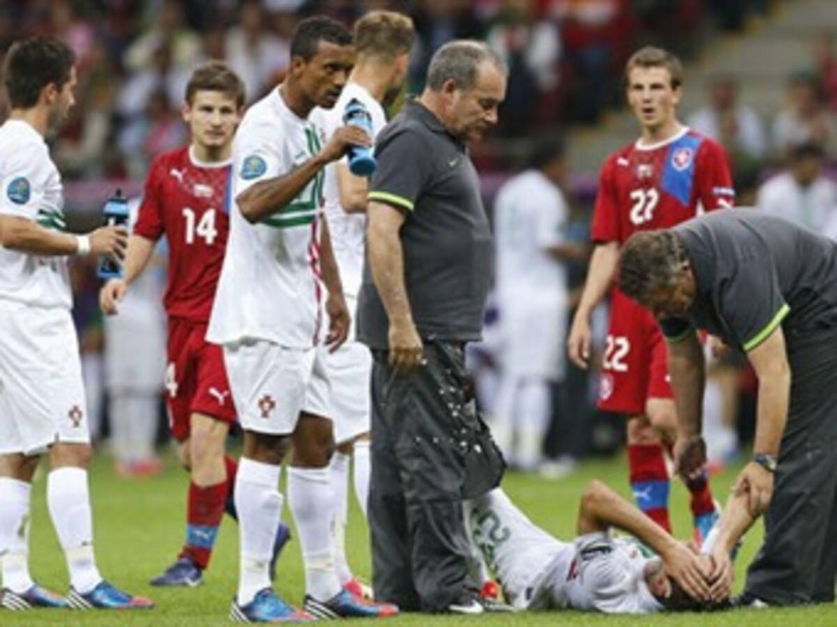 El portugués Postiga se perderá por lesión la semifinal de la Eurocopa